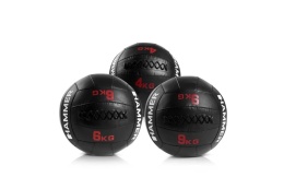 PIŁKA LEKARSKA WALL BALL 9 KG /HAMMER
