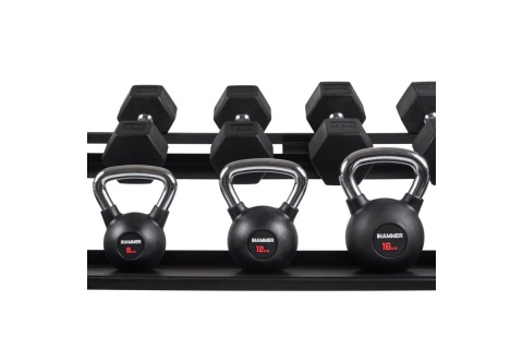 STOJAK NA HANTLE I KETTLEBELLS /HAMMER