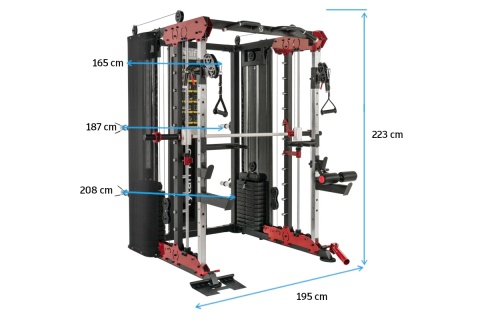 ATLAS DO ĆWICZEŃ SUWNICA SMITHA TYTAN PRO TAG /SONIFIT