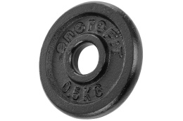 OBCIĄŻENIE ŻELIWNE FI26,5 0,5KG BLK /ENERO