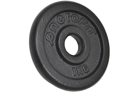 OBCIĄŻENIE ŻELIWNE FI26,5 1KG BLK /ENERO