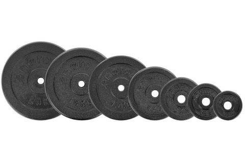 OBCIĄŻENIE ŻELIWNE FI26,5 2KG BLK /ENERO