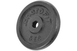 OBCIĄŻENIE ŻELIWNE FI26,5 5KG BLK /ENERO