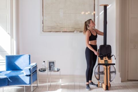 WIOŚLARZ WODNY HOME A1 DĄB /WATERROWER