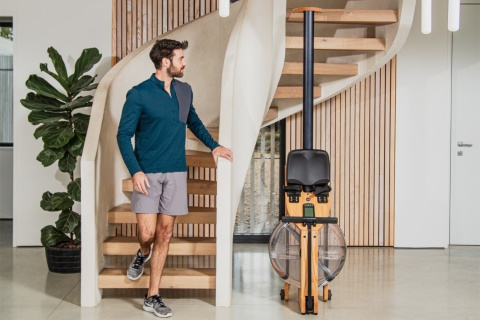 WIOŚLARZ WODNY HOME A1 DĄB /WATERROWER