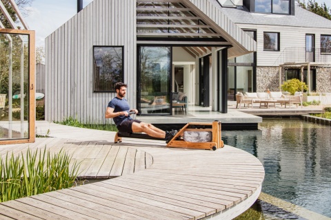 WIOŚLARZ WODNY HOME A1 DĄB /WATERROWER