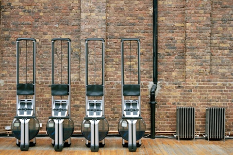 WIOŚLARZ WODNY M1 HIRISE S4 BLE ALUMINIUM /WATERROWER