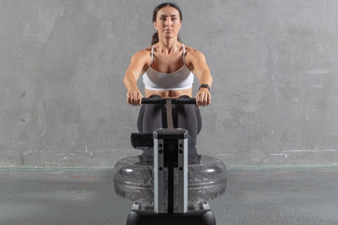 WIOŚLARZ WODNY M1 HIRISE S4 BLE ALUMINIUM /WATERROWER