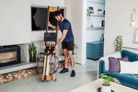 WIOŚLARZ WODNY OAK S4 BLE DĄB /WATERROWER