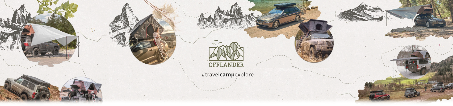 Produkty OFFLANDER #travelcampexplore
